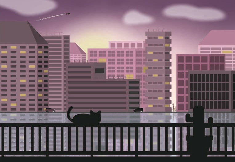 skyline aus KMD